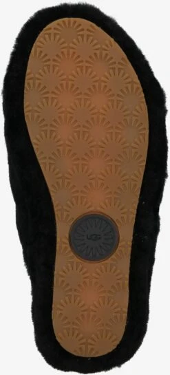 Ugg Pantoffels Huisschoenen Fluff Yeah Dames Zwart -Ugg 01a9a3e024119a7afa1a973aeb947411