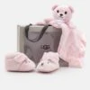 Ugg Bixbee And Lovey Bear Stuffie Set - Geboortegeschenk - Seashell Pink