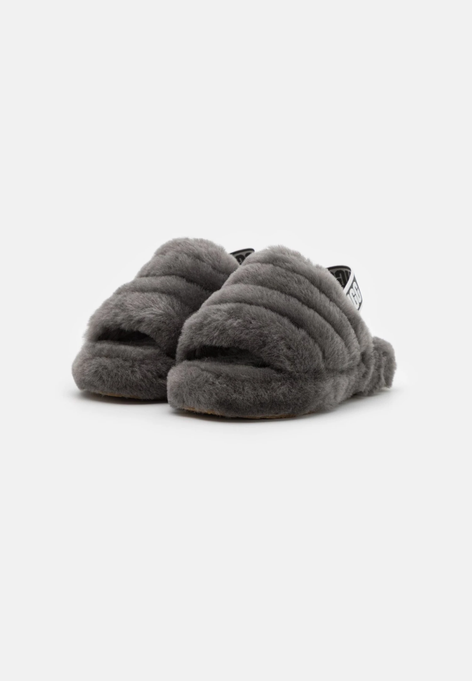 Ugg Fluff Yeah Slide - Sandalen - Charcoal 2 Ugg Fluff Yeah Slide - Sandalen - Charcoal - Afbeelding 2