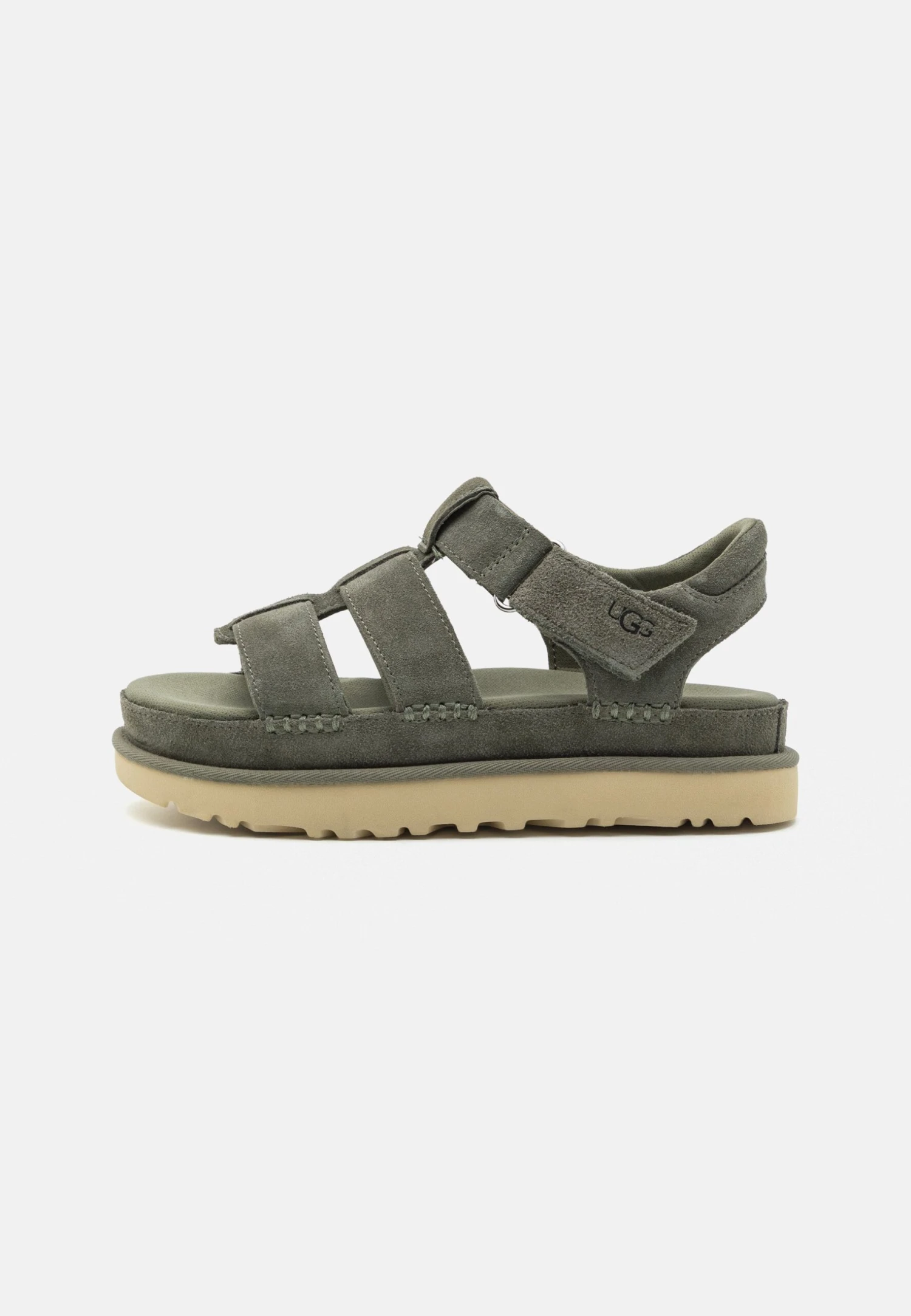 Ugg Goldenstar Strap - Sandalen Met Plateauzool - Moss Green 2 Ugg Goldenstar Strap - Sandalen Met Plateauzool - Moss Green - Afbeelding 2