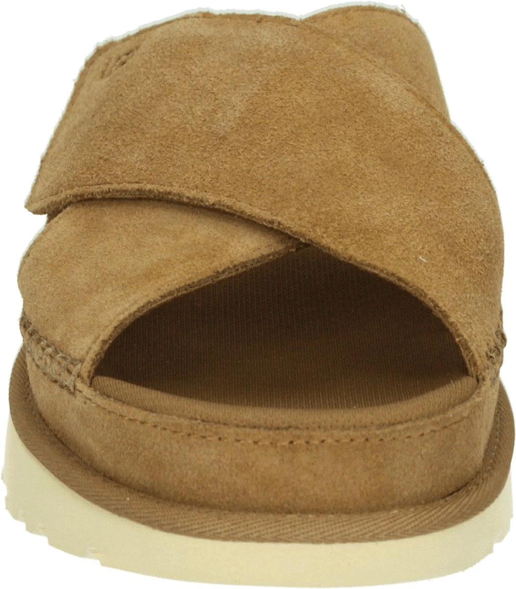 UGG W Goldenstar Cross Slide Dames Sandalen - Chestnut - Maat 40 9 UGG W Goldenstar Cross Slide Dames Sandalen - Chestnut - Maat 40 - Afbeelding 9