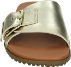 UGG W Solivan Buckle Slide Dames Slippers - Goud/Metallic - Maat 41 5 UGG W Solivan Buckle Slide Dames Slippers - Goud/Metallic - Maat 41 -Ugg 1200x1130