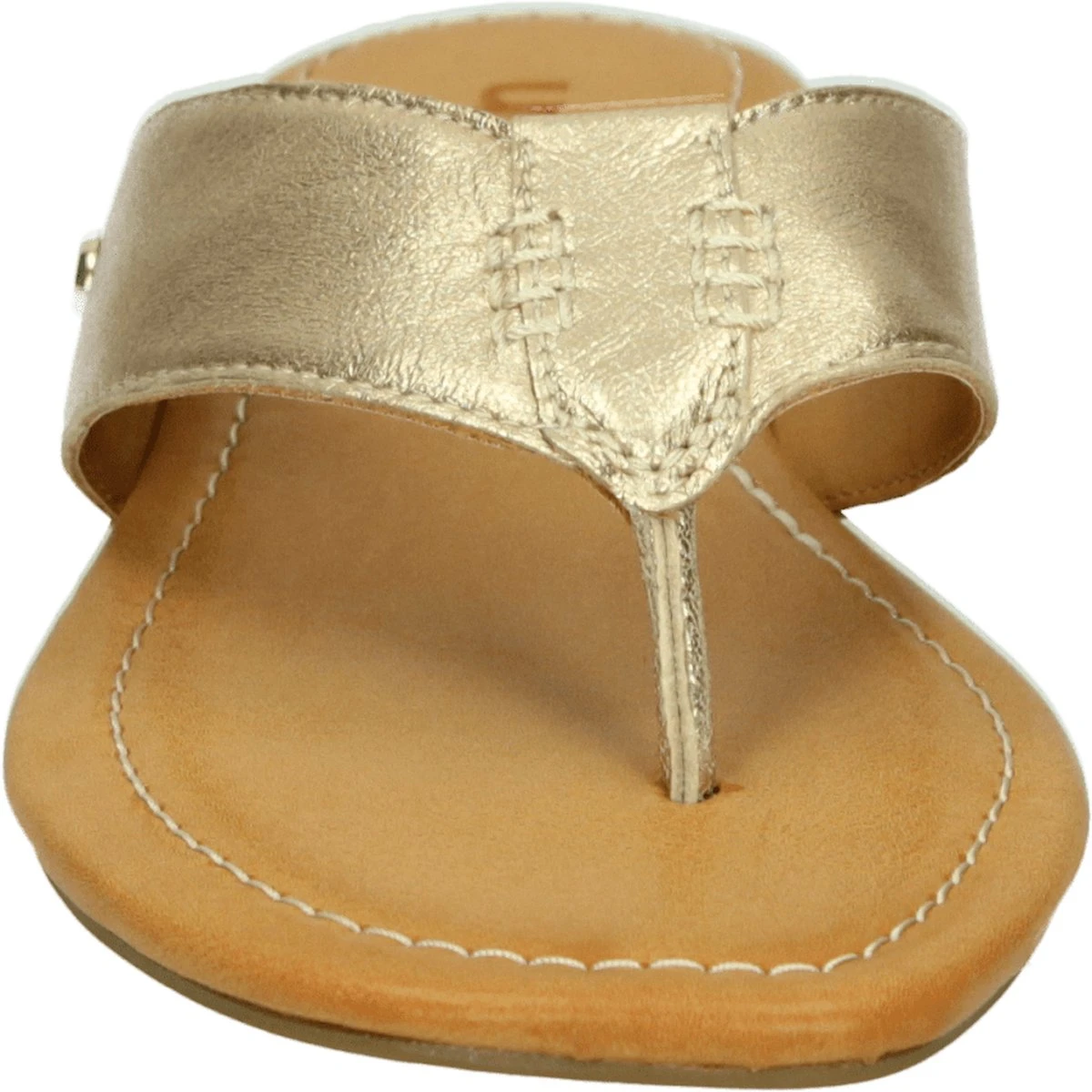 UGG W Carey Flip Dames Slippers - Goud/Metallic - Maat 38 9 UGG W Carey Flip Dames Slippers - Goud/Metallic - Maat 38 - Afbeelding 9