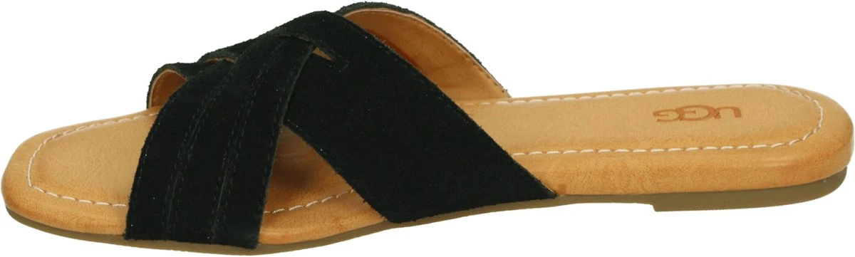 UGG W Kenleigh Slide Dames Sandalen - Zwart - Maat 40 9 UGG W Kenleigh Slide Dames Sandalen - Zwart - Maat 40 - Afbeelding 9