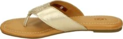 UGG W Carey Flip Dames Slippers - Goud/Metallic - Maat 39 -Ugg 1200x382 2