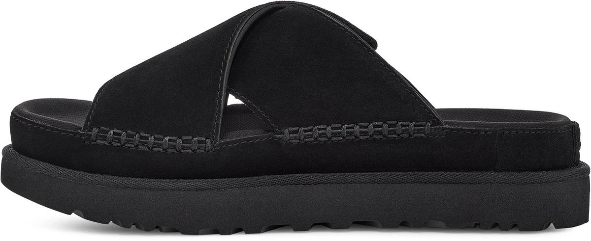 UGG W Goldenstar Cross Slide Dames Sandalen - Zwart - Maat 40 2 UGG W Goldenstar Cross Slide Dames Sandalen - Zwart - Maat 40 - Afbeelding 2