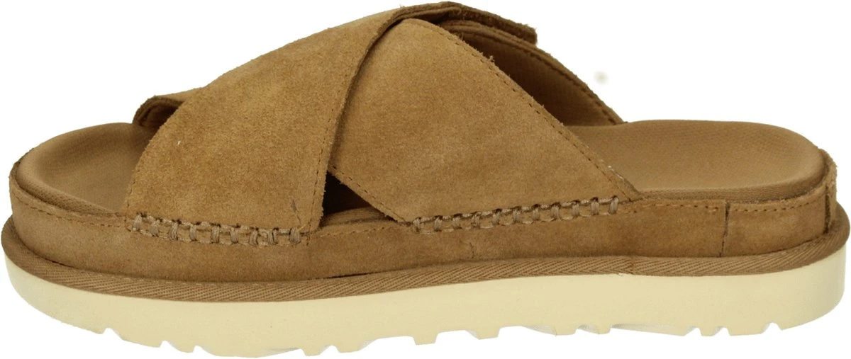 UGG W Goldenstar Cross Slide Dames Sandalen - Chestnut - Maat 37 7 UGG W Goldenstar Cross Slide Dames Sandalen - Chestnut - Maat 37 - Afbeelding 7