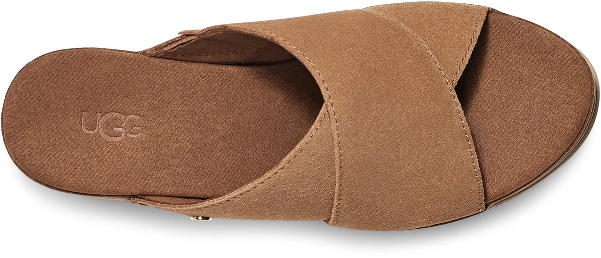 UGG W Abbot Slide Dames Sandalen - Chestnut - Maat 38 5 UGG W Abbot Slide Dames Sandalen - Chestnut - Maat 38 - Afbeelding 5