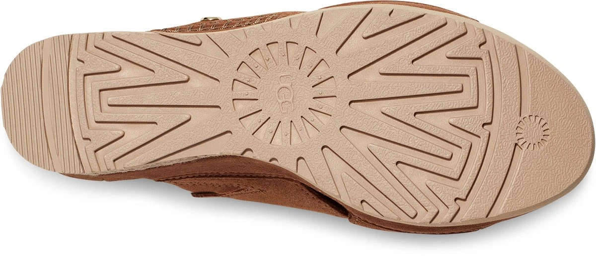 UGG W Abbot Slide Dames Sandalen - Chestnut - Maat 41 3 UGG W Abbot Slide Dames Sandalen - Chestnut - Maat 41 - Afbeelding 3