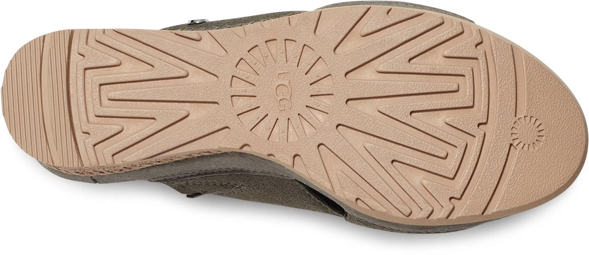 UGG W Abbot Slide Dames Sandalen - Groen - Maat 40 3 UGG W Abbot Slide Dames Sandalen - Groen - Maat 40 - Afbeelding 3