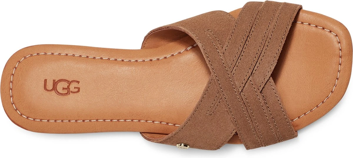 UGG W Kenleigh Slide Dames Sandalen - Chestnut - Maat 40 5 UGG W Kenleigh Slide Dames Sandalen - Chestnut - Maat 40 - Afbeelding 5