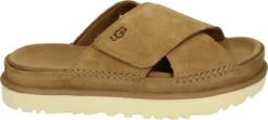 UGG W Goldenstar Cross Slide Dames Sandalen - Chestnut - Maat 37