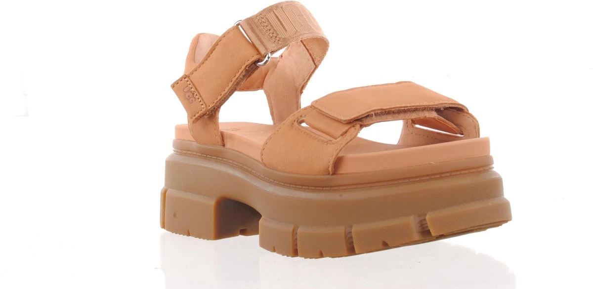 UGG Damessandaal Chunky Zool - Camel - Maat 39 2 UGG Damessandaal Chunky Zool - Camel - Maat 39 - Afbeelding 2