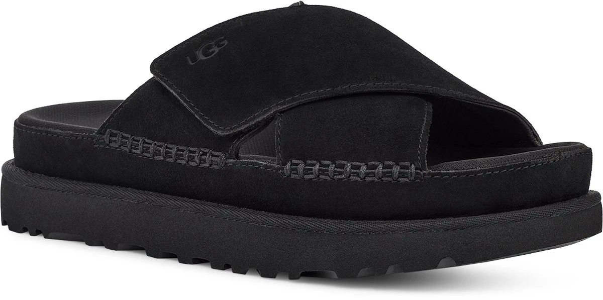 UGG W Goldenstar Cross Slide Dames Sandalen - Zwart - Maat 40 5 UGG W Goldenstar Cross Slide Dames Sandalen - Zwart - Maat 40 - Afbeelding 5