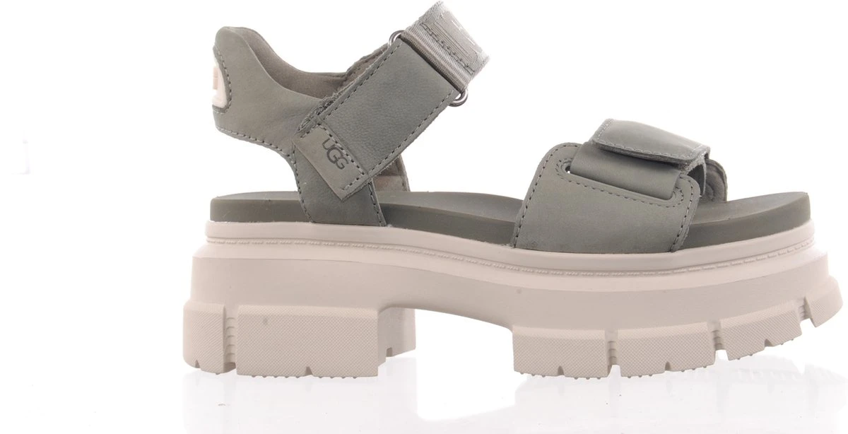 UGG Damessandaal Chunky Zool - Kaki - Maat 38 1 UGG Damessandaal Chunky Zool - Kaki - Maat 38