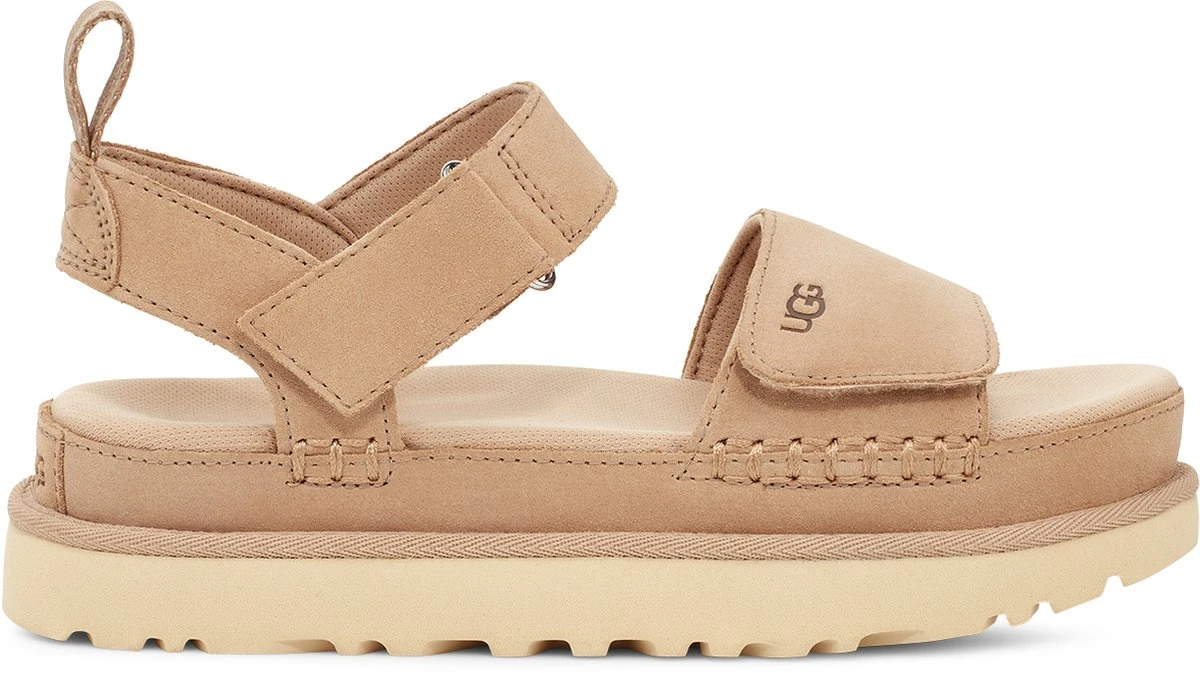 UGG W Goldenstar Dames Sandalen - Zand - Maat 36 1 UGG W Goldenstar Dames Sandalen - Zand - Maat 36