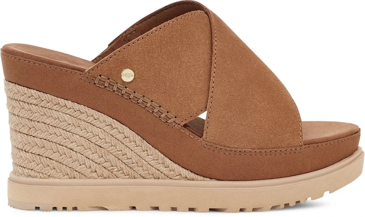 UGG W Abbot Slide Dames Sandalen - Chestnut - Maat 38 6 UGG W Abbot Slide Dames Sandalen - Chestnut - Maat 38 - Afbeelding 6