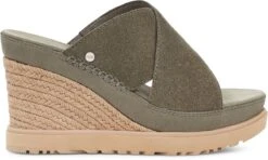 UGG W Abbot Slide Dames Sandalen - Groen - Maat 41