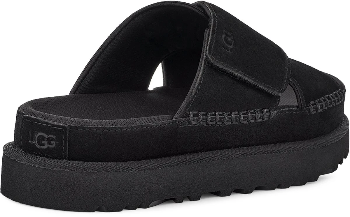 UGG W Goldenstar Cross Slide Dames Sandalen - Zwart - Maat 40 4 UGG W Goldenstar Cross Slide Dames Sandalen - Zwart - Maat 40 - Afbeelding 4