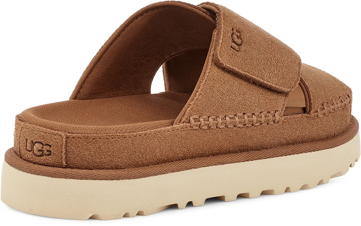 UGG W Goldenstar Cross Slide Dames Sandalen - Chestnut - Maat 40 4 UGG W Goldenstar Cross Slide Dames Sandalen - Chestnut - Maat 40 - Afbeelding 4