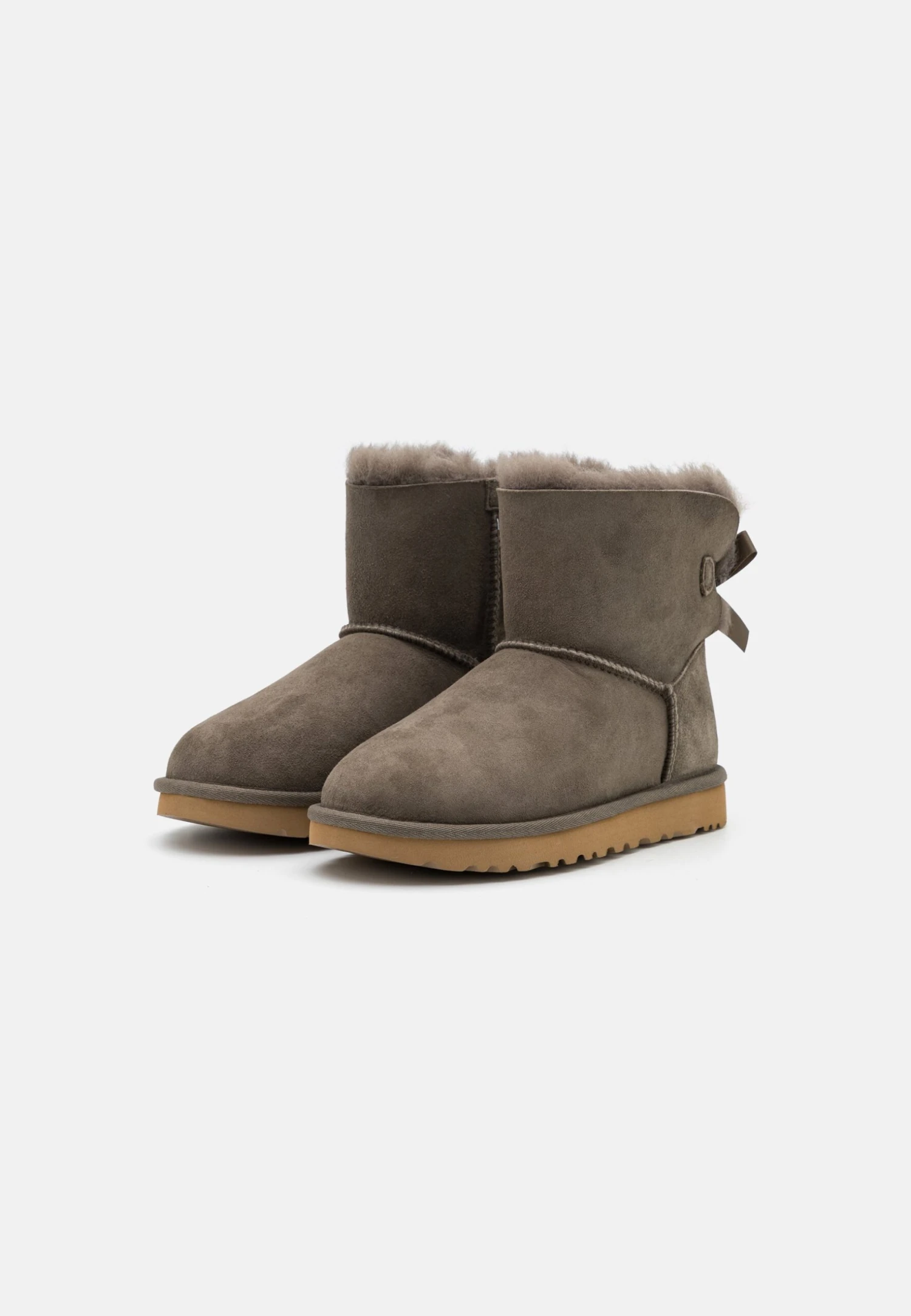 Ugg Mini Bailey Bow - Korte Laarzen - Slate 3 Ugg Mini Bailey Bow - Korte Laarzen - Slate - Afbeelding 3