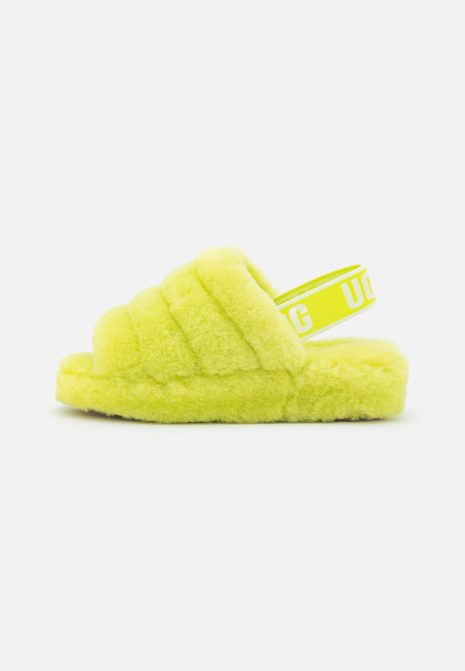 Ugg Fluff Yeah Slide - Sandalen Met Plateauzool - Key Lime 1 Ugg Fluff Yeah Slide - Sandalen Met Plateauzool - Key Lime