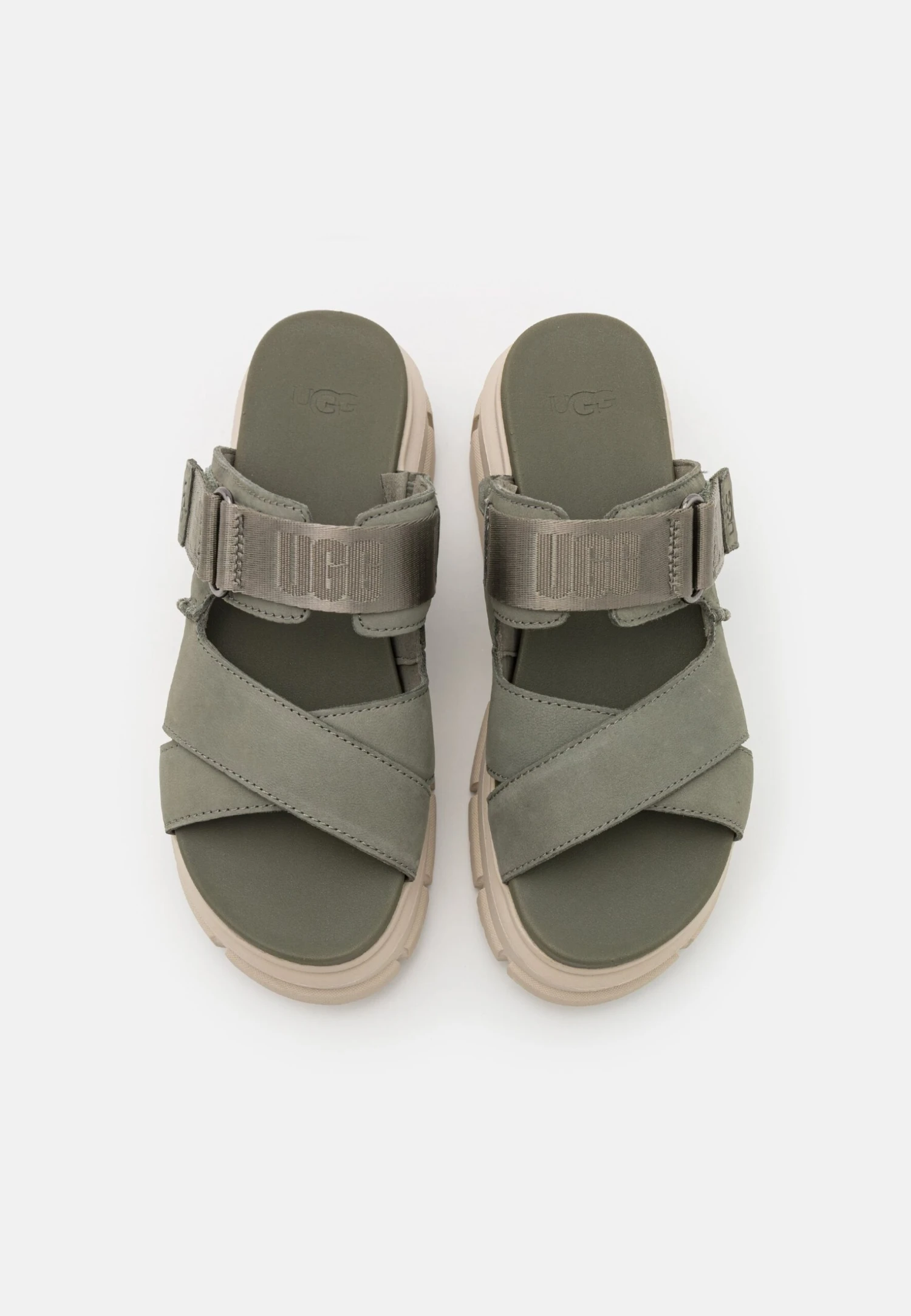 Ugg Ashton Slide - Muiltjes Met Hak - Moss Green 6 Ugg Ashton Slide - Muiltjes Met Hak - Moss Green - Afbeelding 6