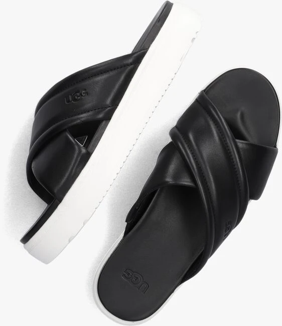 Zwarte Ugg Slippers W Zayne Crossband 4 Zwarte Ugg Slippers W Zayne Crossband - Afbeelding 4