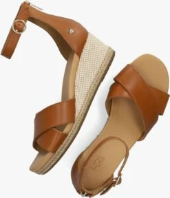 Bruine Ugg Sandalen W Eugenia -Ugg 217704 5