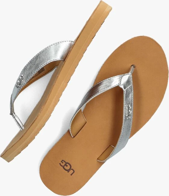 Zilveren Ugg Teenslippers Tawney 4 Zilveren Ugg Teenslippers Tawney - Afbeelding 4