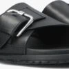 Zwarte Ugg Slippers W Solivan Buckle Slide