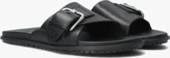 Zwarte Ugg Slippers W Solivan Buckle Slide