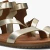 Gouden Ugg Sandalen W Solivan Strap