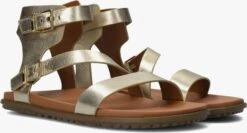 Gouden Ugg Sandalen W Solivan Strap