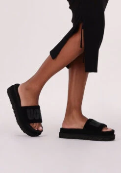 Zwarte Ugg Slippers W Laton 9 Zwarte Ugg Slippers W Laton -Ugg 217733 8