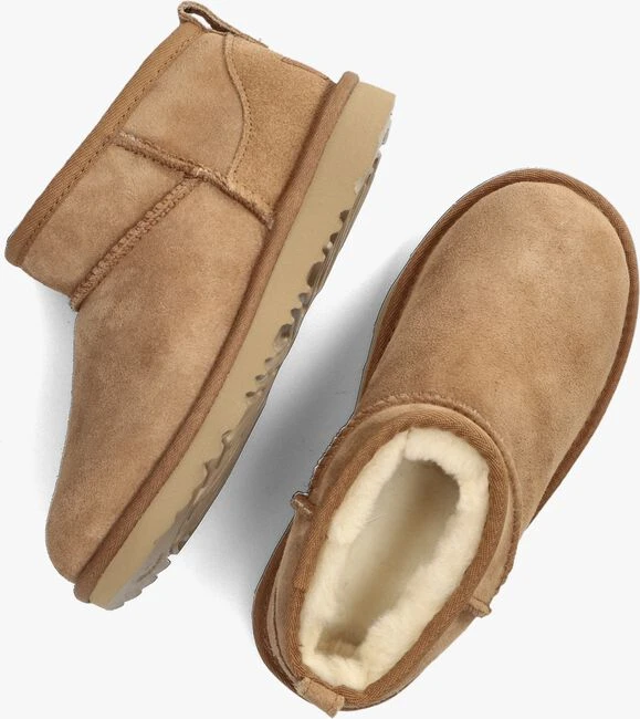 Cognac Ugg Vachtlaarzen Classic Ultra Mini Kids 2 Cognac Ugg Vachtlaarzen Classic Ultra Mini Kids - Afbeelding 2