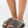 Ugg Fluff Yeah Slide - Pantoffels - Charcoal