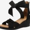 Ugg Sandalen Met Hak Sandaal Yarrow Dames Zwart