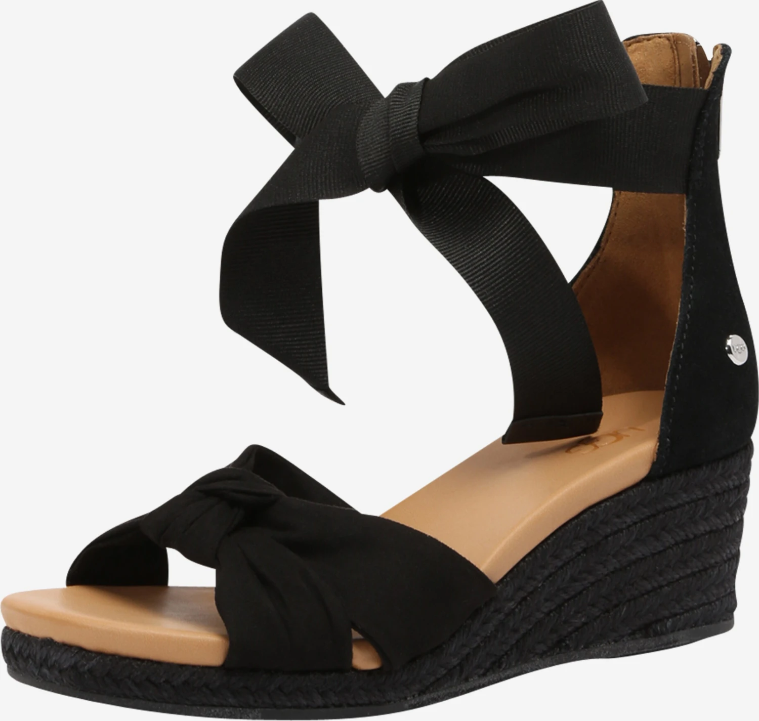 Ugg Sandalen Met Hak Sandaal Yarrow Dames Zwart 1 Ugg Sandalen Met Hak Sandaal Yarrow Dames Zwart