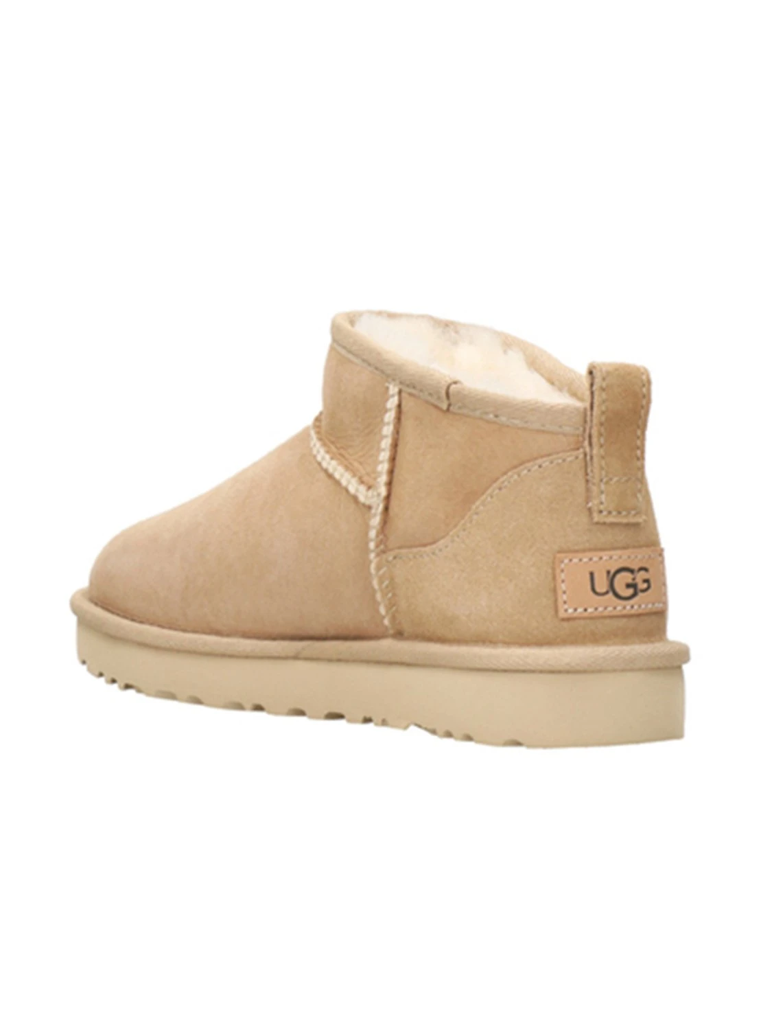 Ugg Classic Ultra Mini - Korte Laarzen - Sand 3 Ugg Classic Ultra Mini - Korte Laarzen - Sand - Afbeelding 3