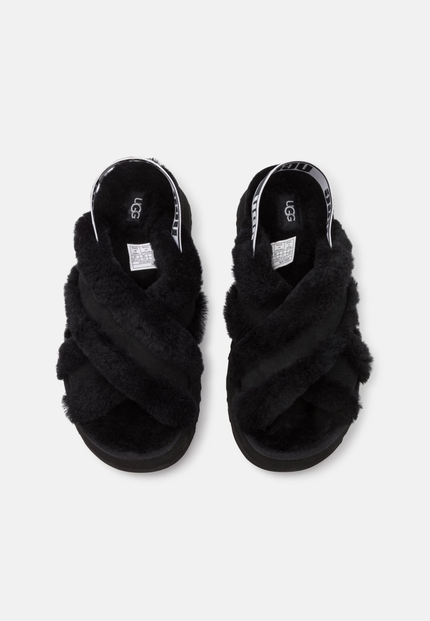 Ugg Disco Cross Slide - Pantoffels - Black 6 Ugg Disco Cross Slide - Pantoffels - Black - Afbeelding 6