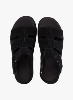 Ugg GOLDENSTAR STRAP - Platte, Suède Sandalen | Zwart 13 Ugg GOLDENSTAR STRAP - Platte, Suède Sandalen | Zwart -Ugg 4108580