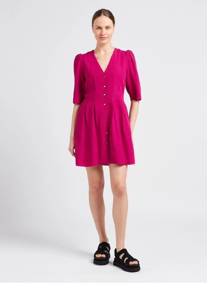 Ugg GOLDENSTAR STRAP - Platte, Suède Sandalen | Zwart 4 Ugg GOLDENSTAR STRAP - Platte, Suède Sandalen | Zwart - Afbeelding 4