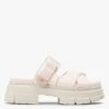 Ugg ASHTON SLIDE - Leren Sandalen Met Hak | Roze