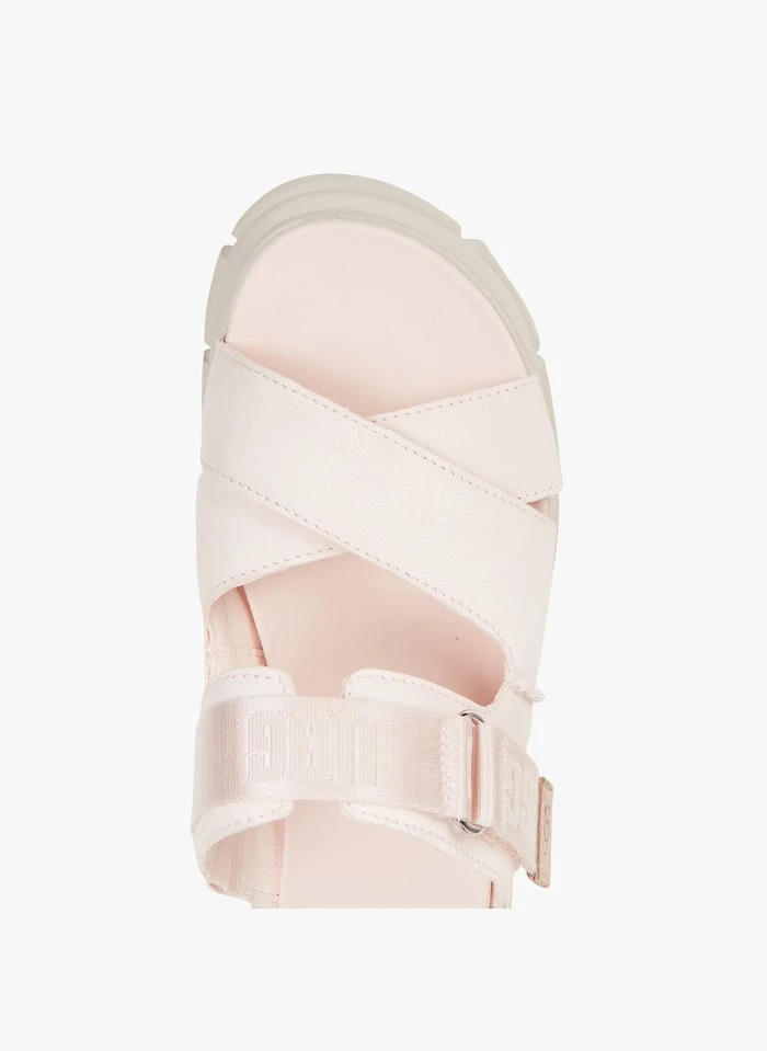 Ugg ASHTON SLIDE - Leren Sandalen Met Hak | Roze 3 Ugg ASHTON SLIDE - Leren Sandalen Met Hak | Roze - Afbeelding 3