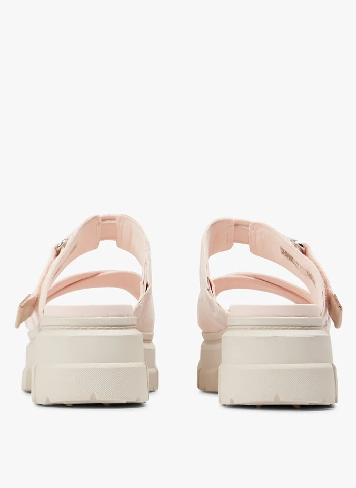 Ugg ASHTON SLIDE - Leren Sandalen Met Hak | Roze 4 Ugg ASHTON SLIDE - Leren Sandalen Met Hak | Roze - Afbeelding 4