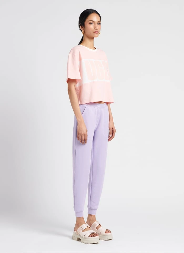 Ugg ASHTON SLIDE - Leren Sandalen Met Hak | Roze 5 Ugg ASHTON SLIDE - Leren Sandalen Met Hak | Roze - Afbeelding 5