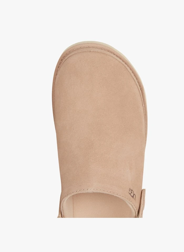Ugg GOLDENSTAR CLOG - Leren Klompen Met Sleehak | Beige 3 Ugg GOLDENSTAR CLOG - Leren Klompen Met Sleehak | Beige - Afbeelding 3