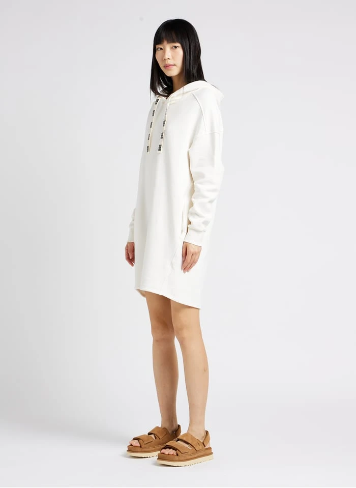 Ugg GOLDENSTAR SLINGBACK - Platte, Suède Sandalen | Beige 4 Ugg GOLDENSTAR SLINGBACK - Platte, Suède Sandalen | Beige - Afbeelding 4