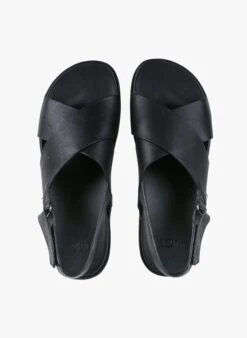 Ugg SOLIVAN SLINGBACK - Platte, Leren Sandalen | Zwart 17 Ugg SOLIVAN SLINGBACK - Platte, Leren Sandalen | Zwart -Ugg 4147444